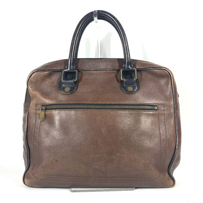 LOUIS VUITTON Business bag M92532 Utah leather Brown Utah Eron