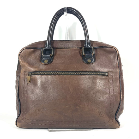 LOUIS VUITTON Business bag M92532 Utah leather Brown Utah Eron