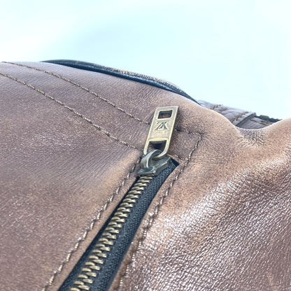 LOUIS VUITTON Business bag M92532 Utah leather Brown Utah Eron