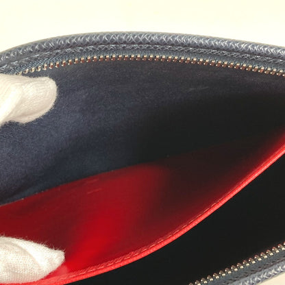 LOUIS VUITTON business bag Taiga Leather Navy Taiga Pochette Voyage