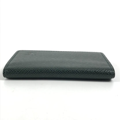 LOUIS VUITTON Card Case M3092P Taiga Leather green Taiga Anneveld Cult de Visit