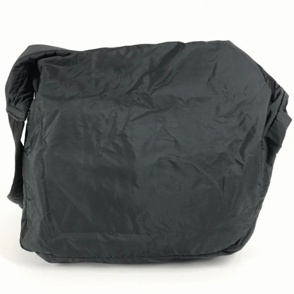 PRADA Shoulder Bag Nylon black logo