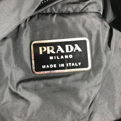 PRADA Shoulder Bag Nylon black logo
