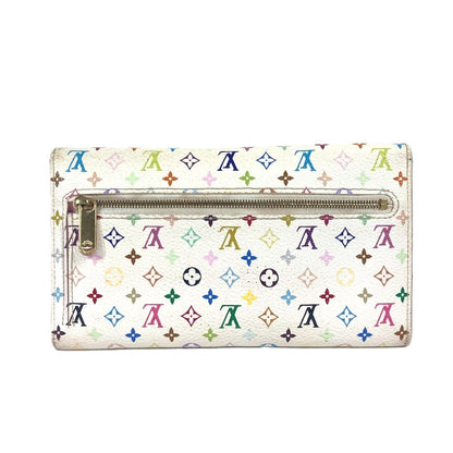LOUIS VUITTON Long Wallet Purse M93736 Monogram multicolor canvas white Monogram multicolor Portefeuille Eugenie