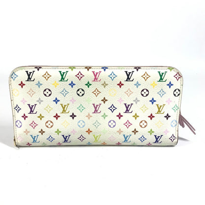 LOUIS VUITTON Long Wallet Purse M93751 Monogram multicolor canvas white Monogram multicolor Portefeuille Ansolit