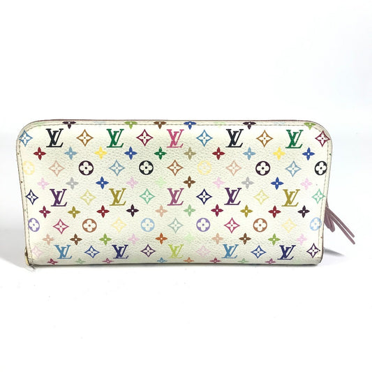 LOUIS VUITTON Long Wallet Purse M93751 Monogram multicolor canvas white Monogram multicolor Portefeuille Ansolit