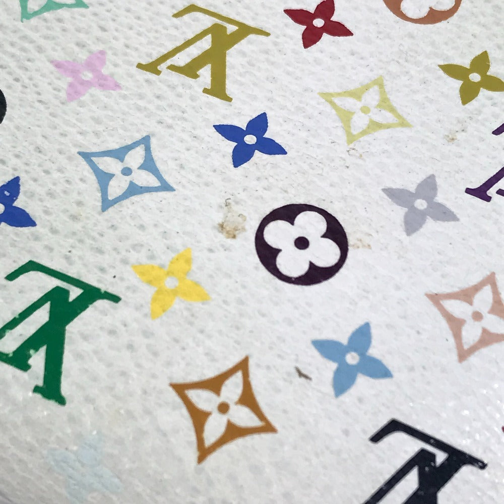 LOUIS VUITTON Long Wallet Purse M93751 Monogram multicolor canvas white Monogram multicolor Portefeuille Ansolit