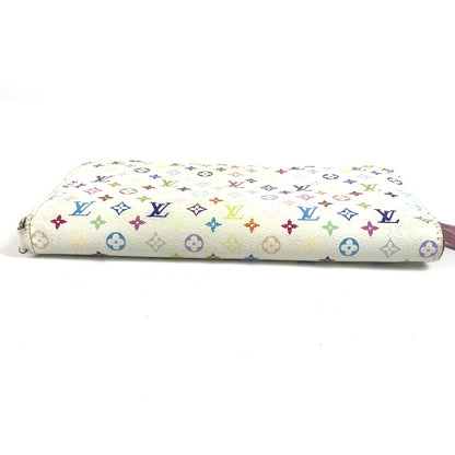 LOUIS VUITTON Long Wallet Purse M93751 Monogram multicolor canvas white Monogram multicolor Portefeuille Ansolit