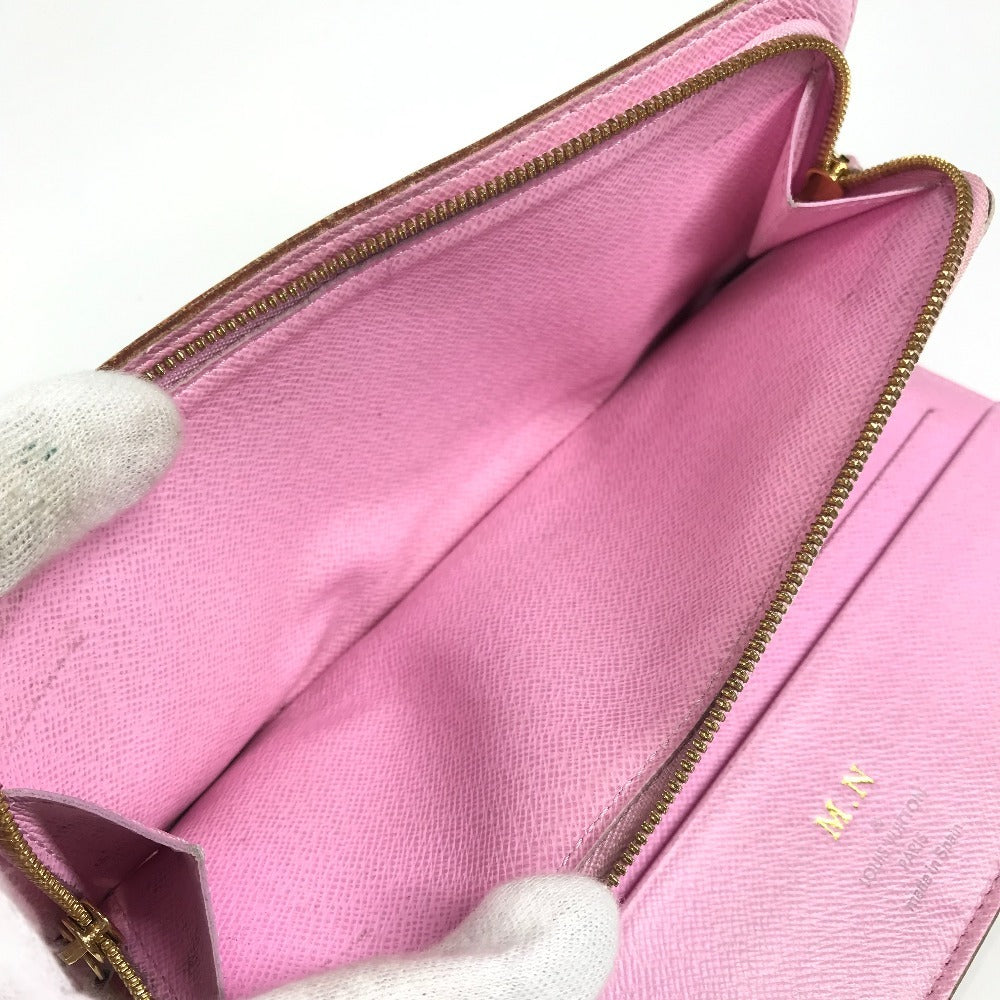 LOUIS VUITTON Long Wallet Purse M93751 Monogram multicolor canvas white Monogram multicolor Portefeuille Ansolit