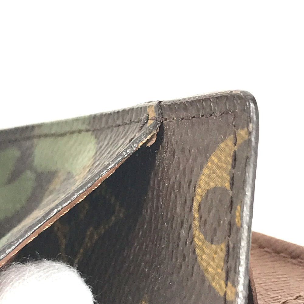 LOUIS VUITTON Long Wallet Purse M92188 MonogramGraffitiCanvas khaki Old monogram graffiti Pochette Porto Monde Credit