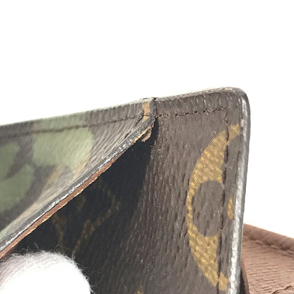 LOUIS VUITTON Long Wallet Purse M92188 MonogramGraffitiCanvas khaki Old monogram graffiti Pochette Porto Monde Credit