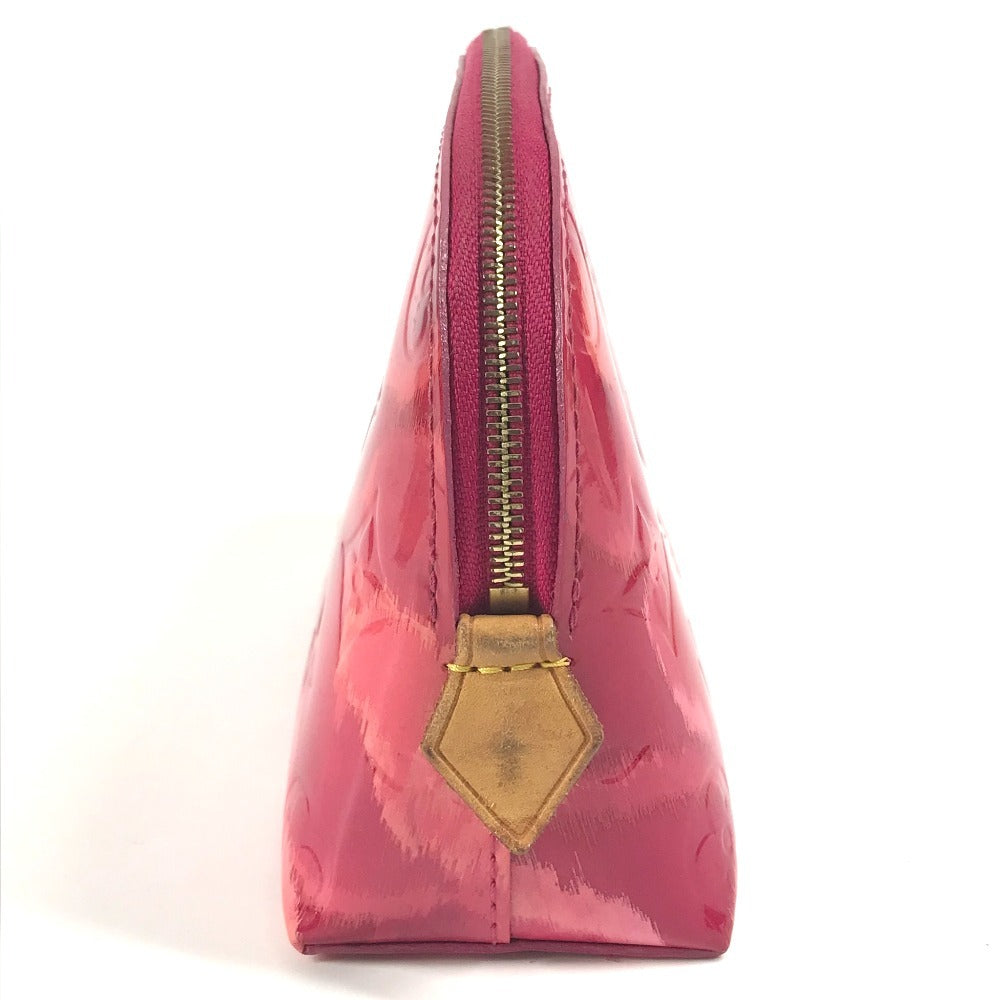 LOUIS VUITTON Cosmetics Pouch M90045 Monogram Vernis Canvas pink Monogram Vernis Pochette Cosmetic Ikat Flower