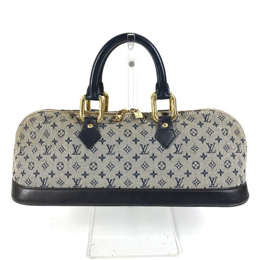 LOUIS VUITTON Handbag M92205 Monogram mini canvas Navy Monogram mini Almaron