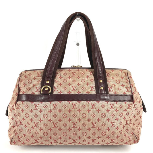LOUIS VUITTON Handbag M92311 Monogram mini canvas Red Monogram mini Josephine GM