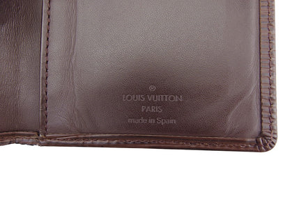 LOUIS VUITTON Bill Compartment M6321D Brown Porto Cartes Cridit Yen