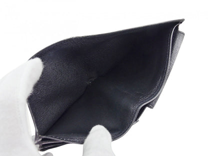 LOUIS VUITTON Bifold Wallet black Epi