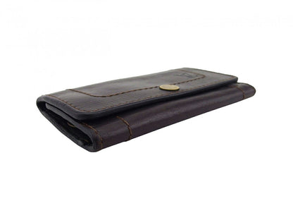 LOUIS VUITTON Key case Key holder Dark brown gold Utah