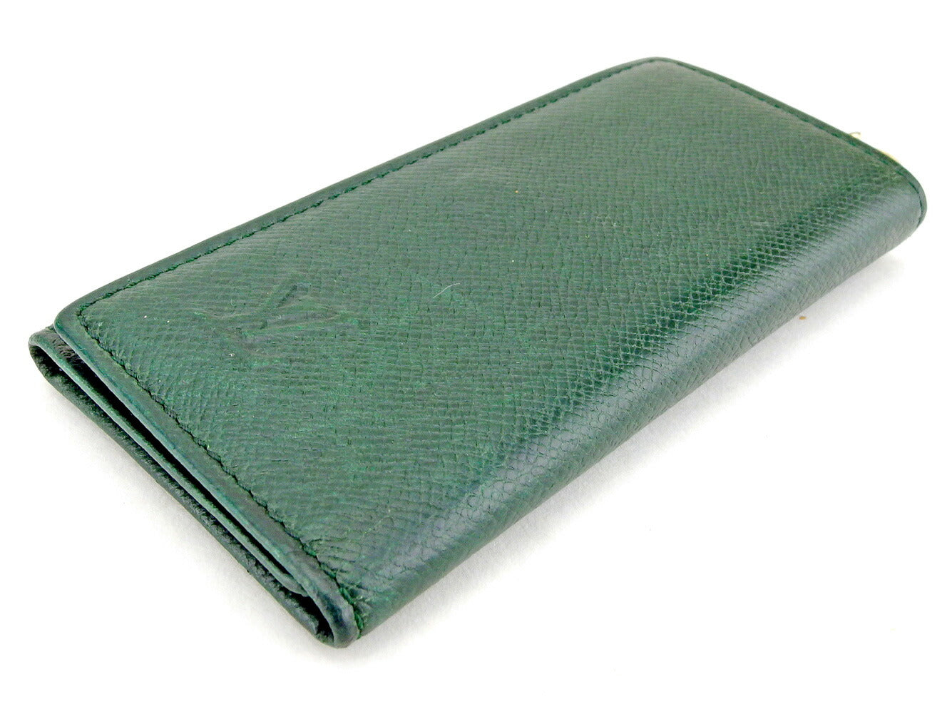 LOUIS VUITTON Key case Key holder M30524 Green gold Multicles4