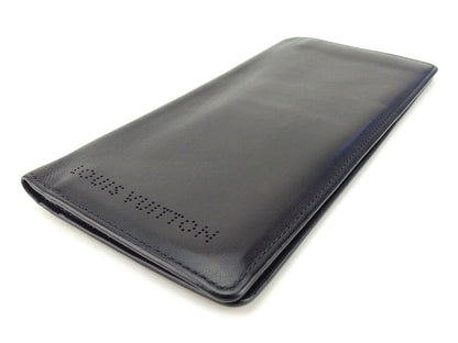 LOUIS VUITTON Bill Compartment M95789 black Porte Valeurs Cult 12 Cartes Crudit