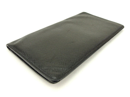 LOUIS VUITTON Bill Compartment M30392 black Porte Valeurs Cartes Credit