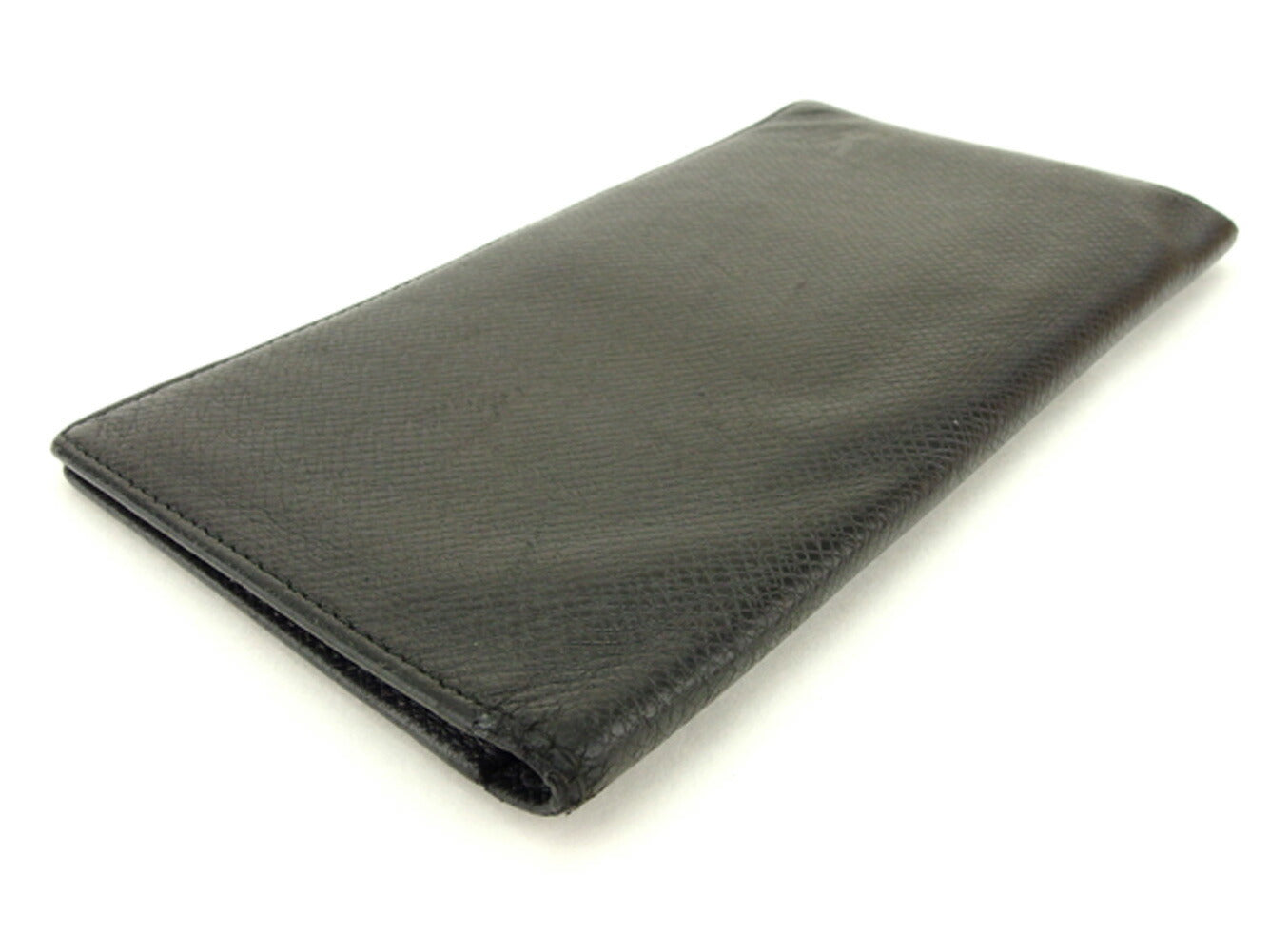 LOUIS VUITTON Bill Compartment M30392 black Porte Valeurs Cartes Credit