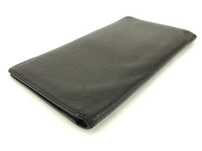 LOUIS VUITTON Bill Compartment M30392 black Porte Valeurs Cartes Credit