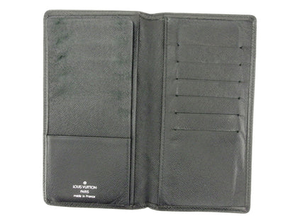 LOUIS VUITTON Bill Compartment M30392 black Porte Valeurs Cartes Credit