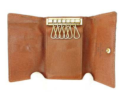 LOUIS VUITTON Key case Key holder M62630 Brown Multicles6