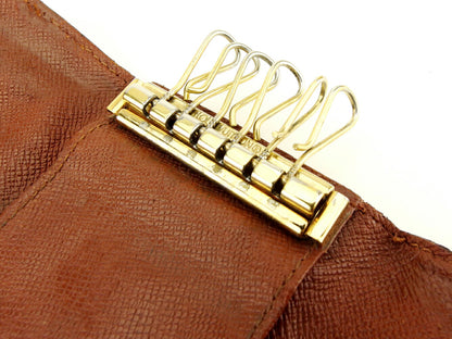 LOUIS VUITTON Key case Key holder M62630 Brown Multicles6