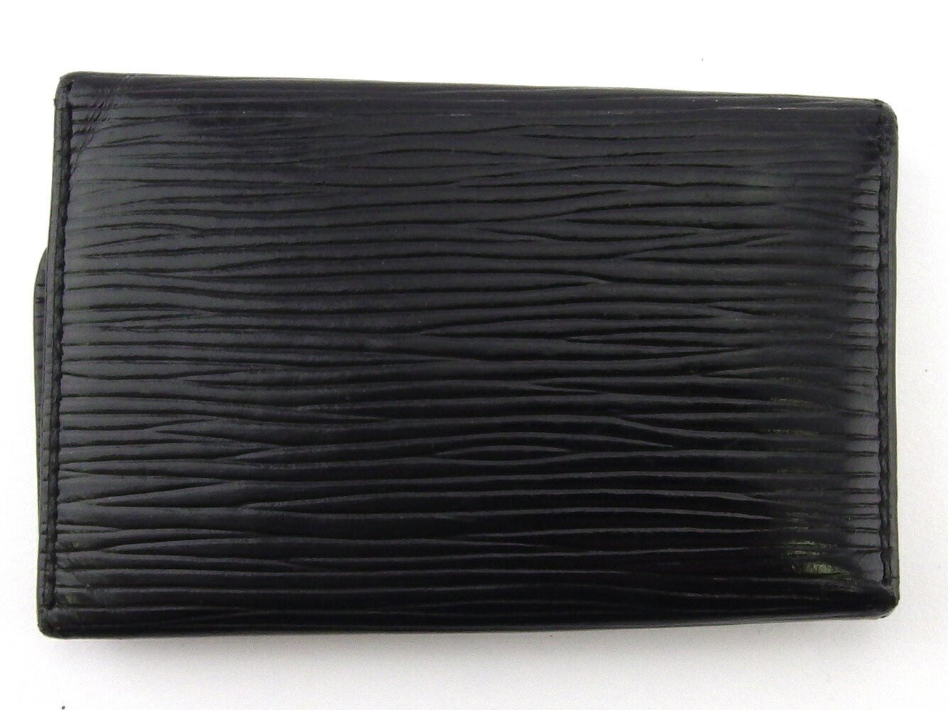 LOUIS VUITTON Key case Key holder M63812 black Multicles6 Martier engraving