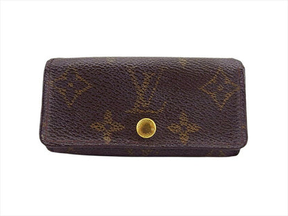 LOUIS VUITTON Key case Key holder M62631 Brown Multicles4