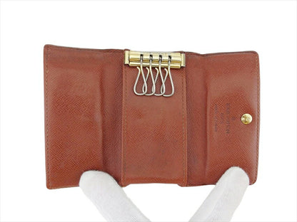 LOUIS VUITTON Key case Key holder M62631 Brown Multicles4