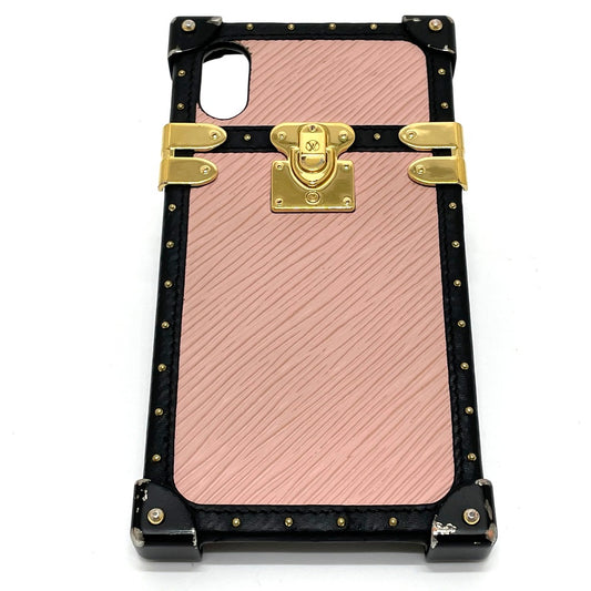 LOUIS VUITTON iPhone case M67895 Epi canvas pink Eye trunk light IPHONE X & XS