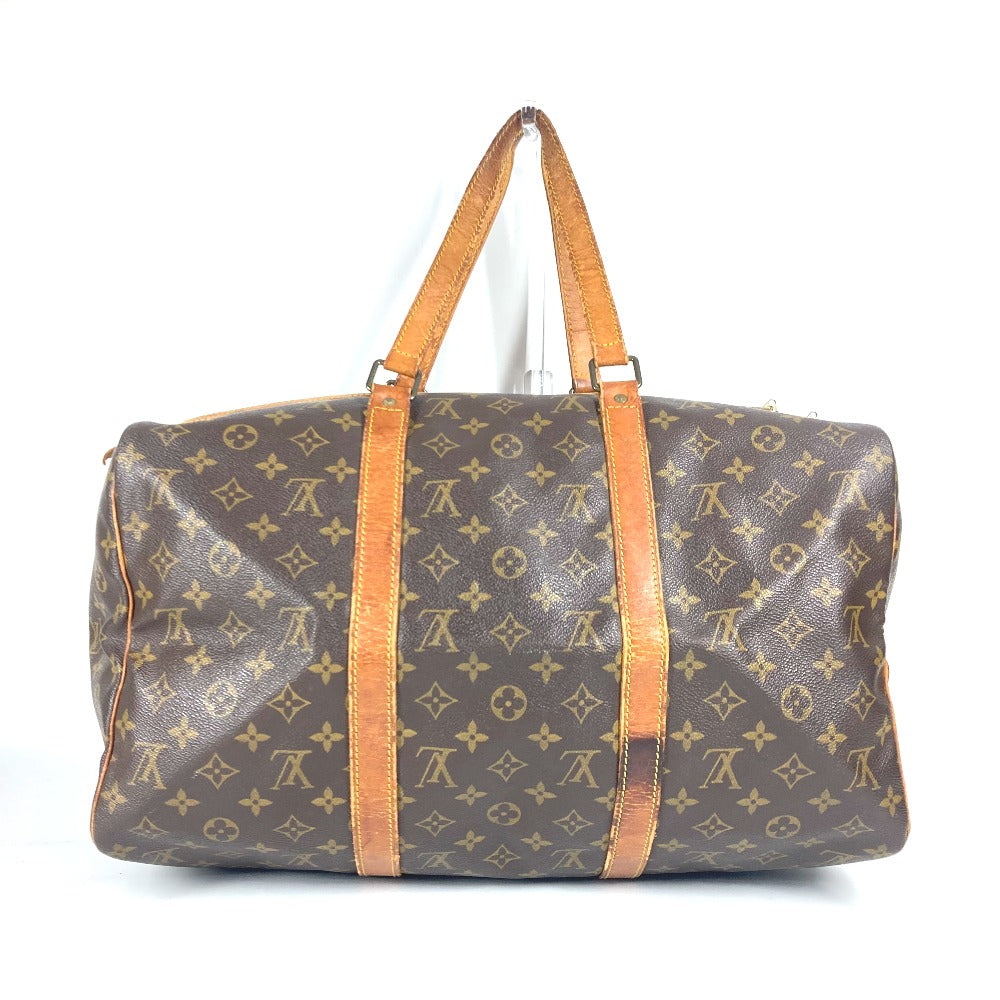 LOUIS VUITTON Boston Duffel bag M41624 Monogram canvas Brown Monogram Sac Souple45