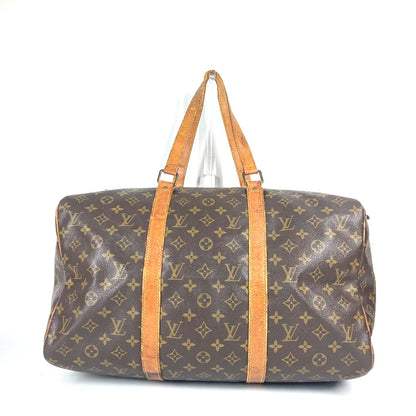 LOUIS VUITTON Boston Duffel bag M41624 Monogram canvas Brown Monogram Sac Souple45