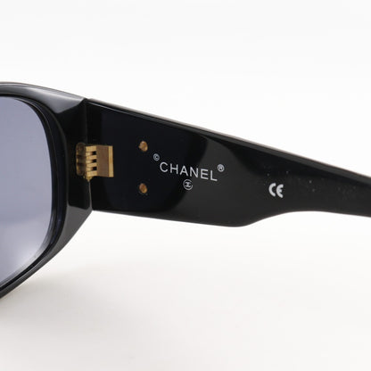 CHANEL sunglasses 01450 94305 plastic black Matrasse COCO Mark