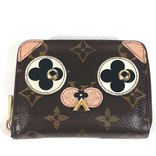 LOUIS VUITTON Coin case M62310 Monogram canvas Brown Monogram Zip around purse