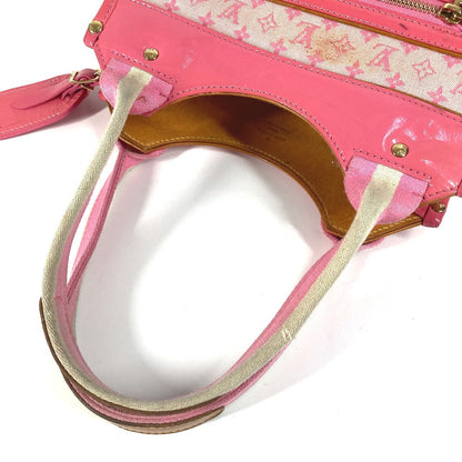 LOUIS VUITTON Tote Bag M92930 Monogram mini canvas pink Monogram mini Suck Catlin