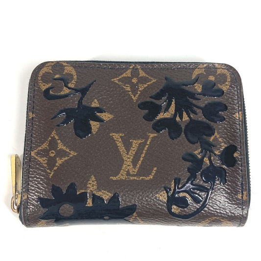 LOUIS VUITTON Coin case M62547 Monogram canvas Brown Monogram Blossom Floral Zip around purse
