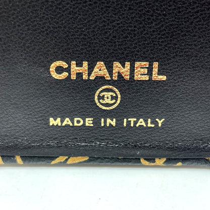 CHANEL iPhone case Calfskin gold Camellia CCCOCO Mark Matrasse