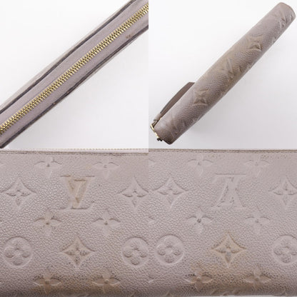 LOUIS VUITTON Long Wallet Purse M69034 Monogram Ann Platt gray Zippy wallet