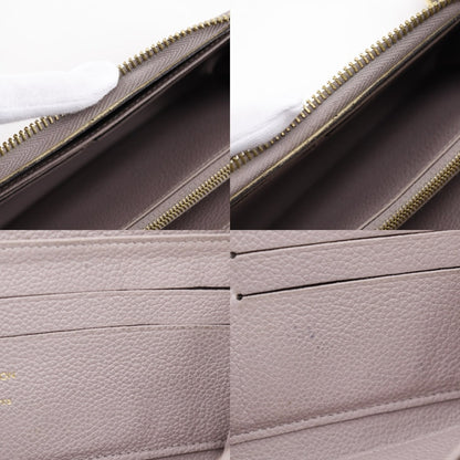 LOUIS VUITTON Long Wallet Purse M69034 Monogram Ann Platt gray Zippy wallet