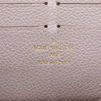 LOUIS VUITTON Long Wallet Purse M69034 Monogram Ann Platt gray Zippy wallet