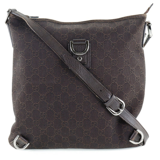 GUCCI Shoulder Bag 268642 GG canvas Brown Abbey