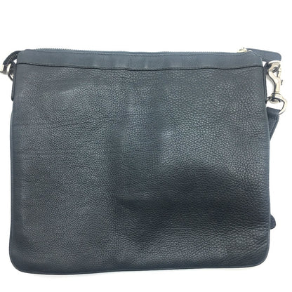 GUCCI Shoulder Bag 233329 leather Dark gray type No Gusset All Leather Leather Business A4 document storage