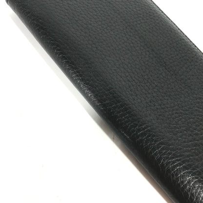 LOUIS VUITTON Long Wallet Purse M58192 Taurillon Clemence Leather black Long wallet Portefeuille Braza