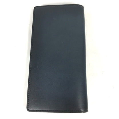LOUIS VUITTON Long Wallet Purse M41899 leather Navy Cuir Ombre Portefeuille Blaza