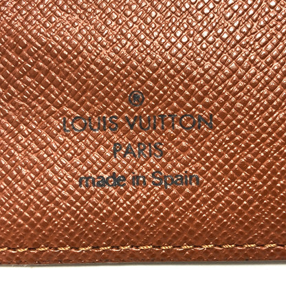 LOUIS VUITTON Notebook cover R20005 Monogram canvas Brown Monogram Agenda PM
