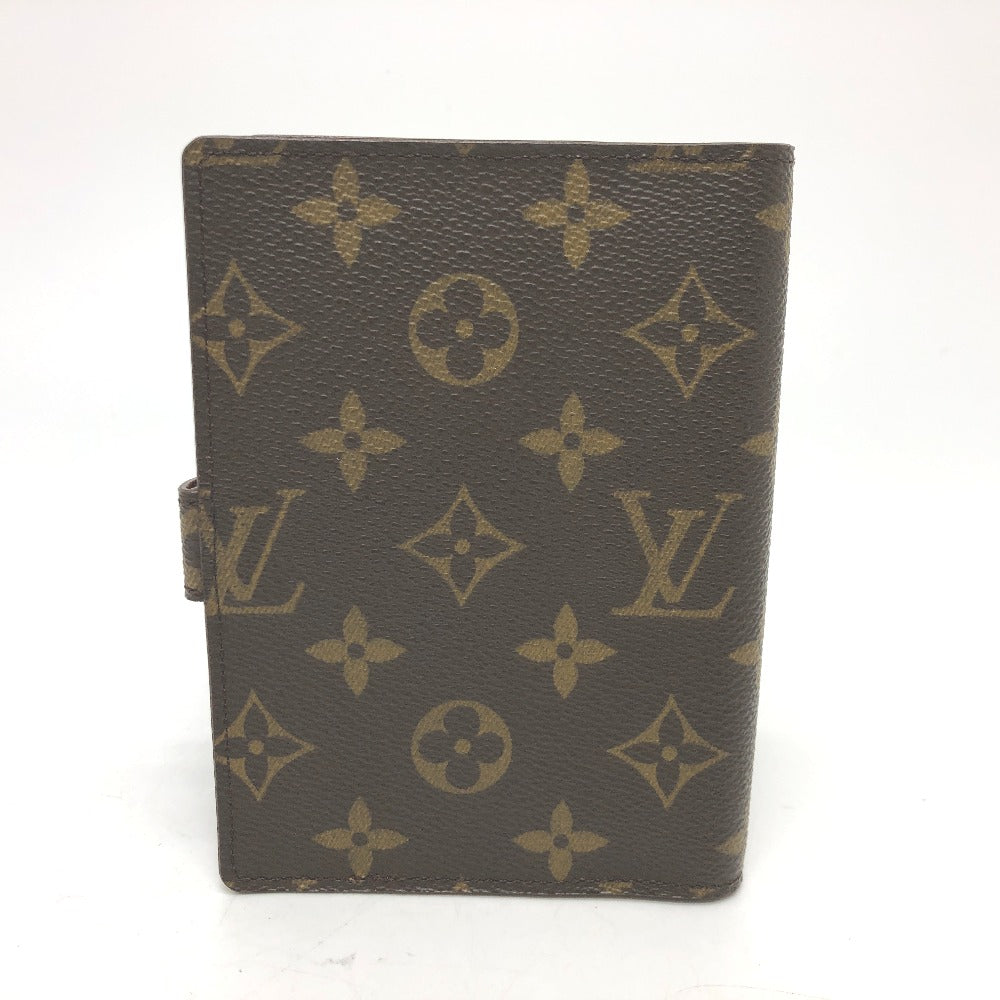 LOUIS VUITTON Notebook cover R20005 Monogram canvas Brown Monogram Agenda PM