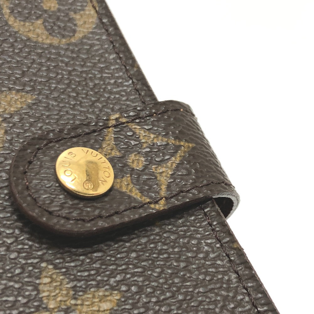 LOUIS VUITTON Notebook cover R20005 Monogram canvas Brown Monogram Agenda PM